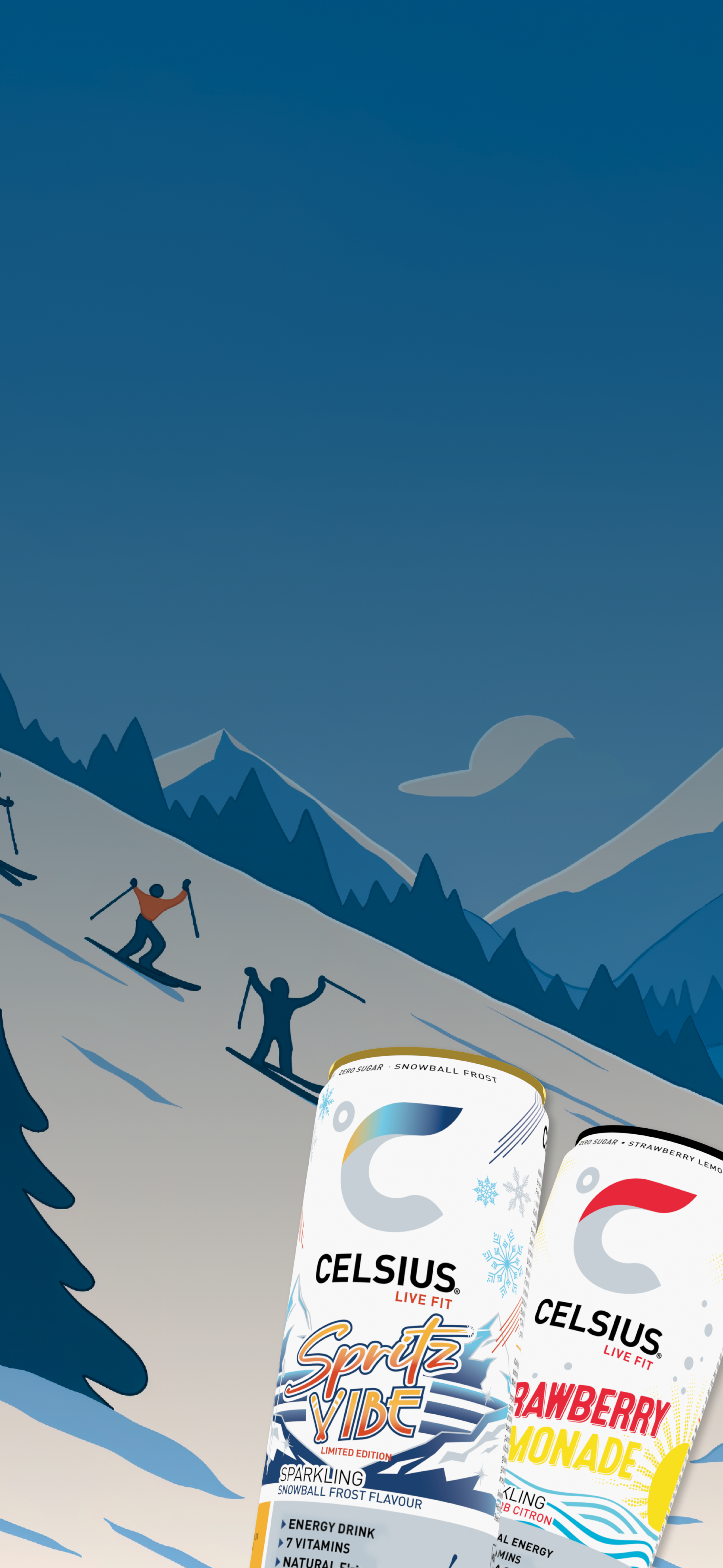 Celsius Spritz Mobiili Tausta